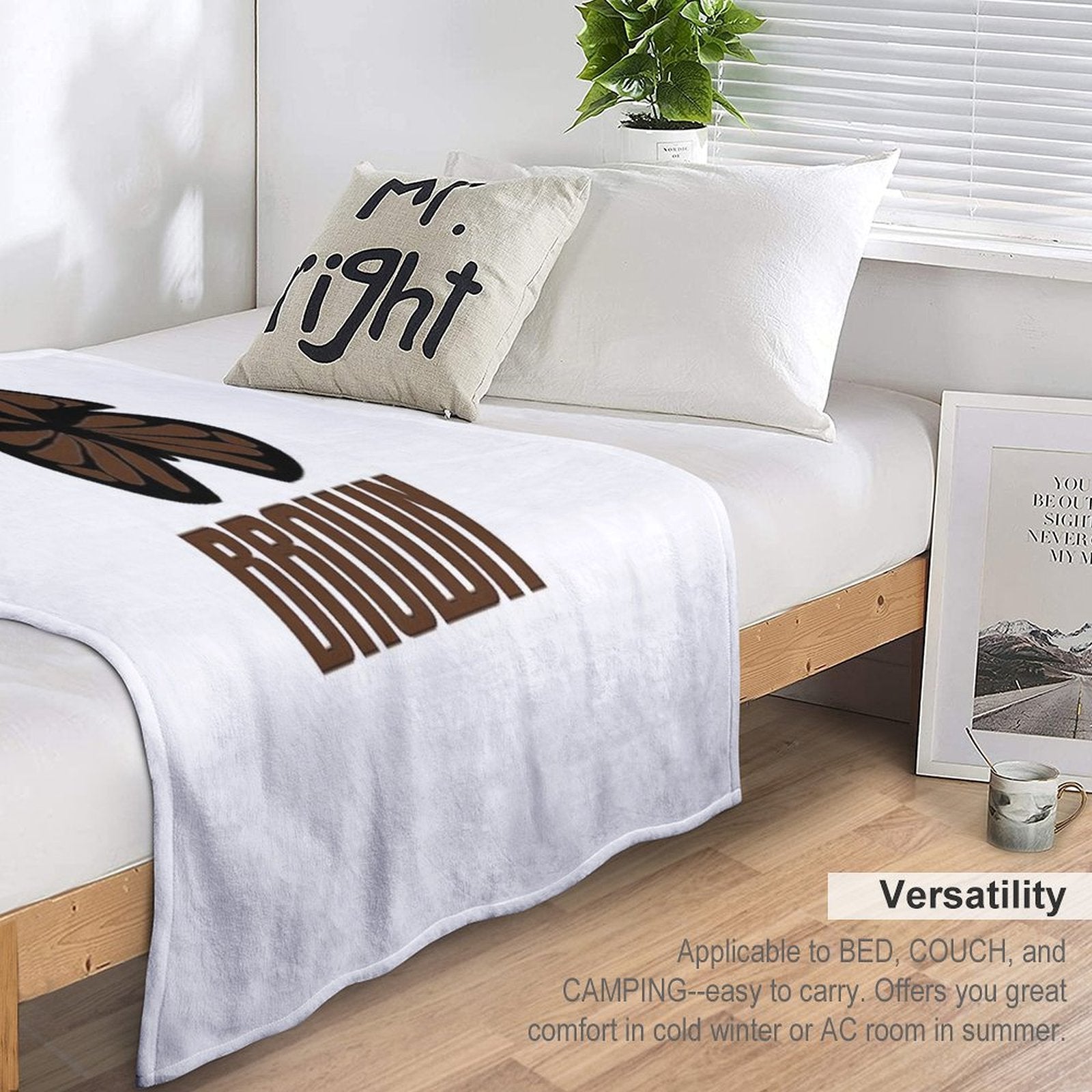 Brown University Lightweight Throw Blanket