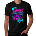 4th Grade Is My Jam Fourth Grade 80s 80s 1980s Retro Funny  Relaxed-fit T-Shirt