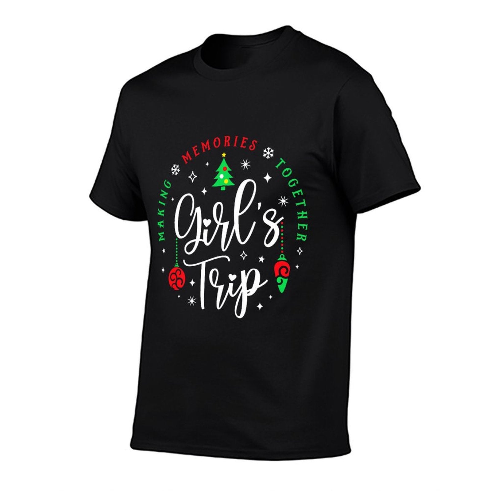 Christmas Girls Trip Making Memories Together Sisters Trip Premium Tri-Blend  Fade-proof Color T-Shirt