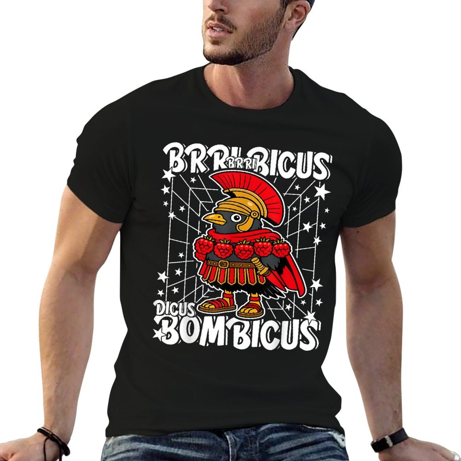 Brri-Bicus-Dicus-Bombicus Italian-Brainrot Funny Gen Z Meme  Durable T-Shirt