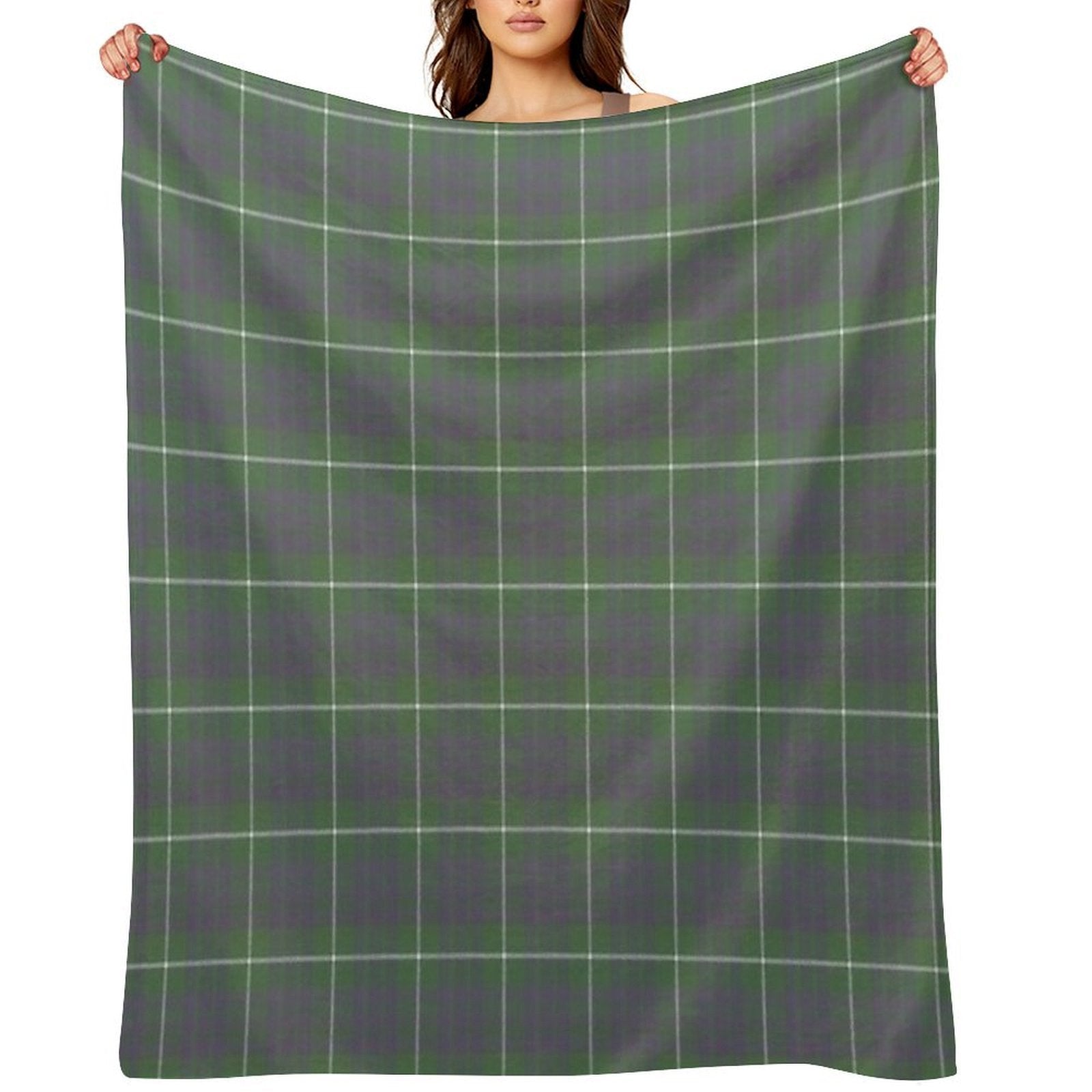 Hamilton Hunting Modern Clan Scottish Tartan Easy Care Throw Blanket