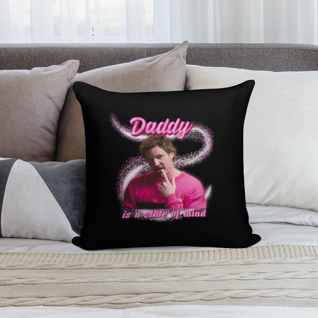 Pedro Pascal Soft Washable Throw Pillow