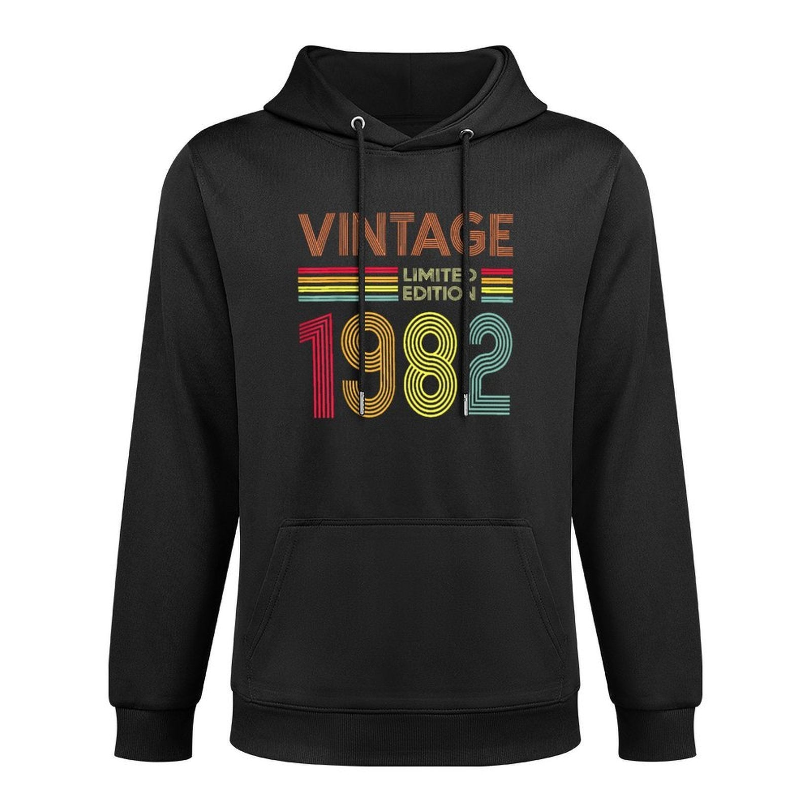40 Year Old Gifts Vintage 1982 Limited Edition 40th Birthday Shrink-Resistant Hoodie