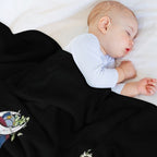 Hollow Crew (Mask) Shrink-resistant Throw Blanket