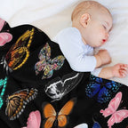 Butterflies Are Magical, Cute And Beautiful Quick-dry Throw Blanket