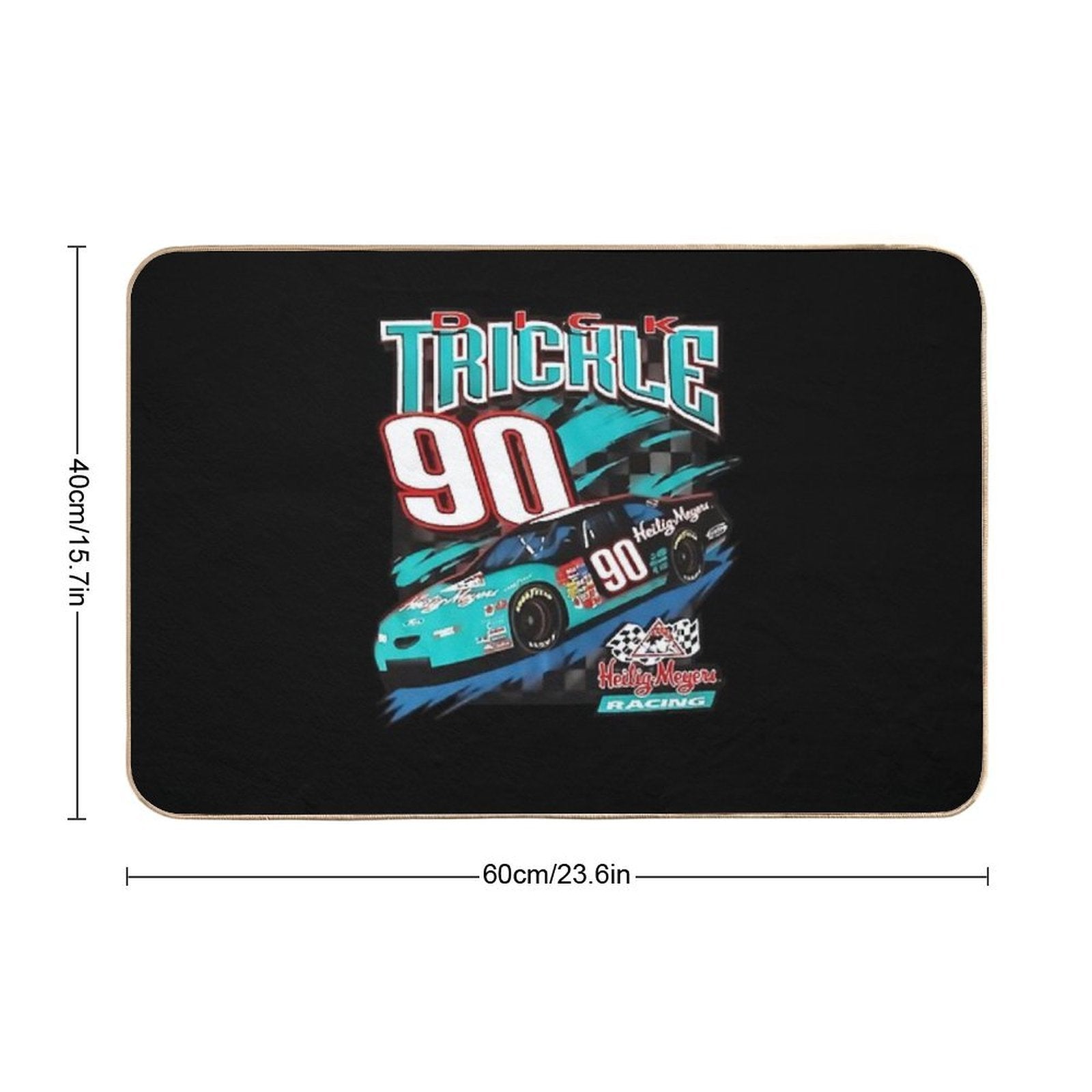 Funny Gift Xfinity Nascar Series   Retro Wave  Easy Maintenance Bath Mat