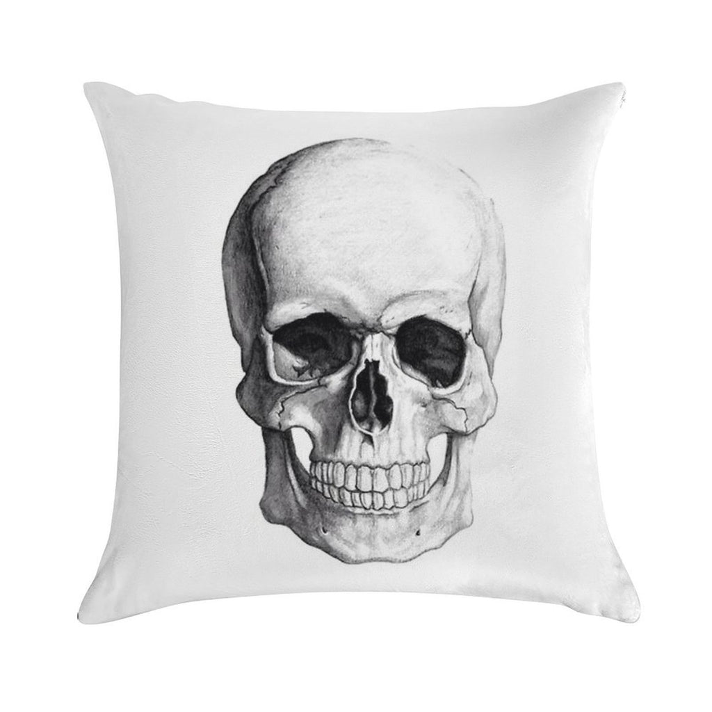 Skull Soft Easy Maintenance Throw Pillow