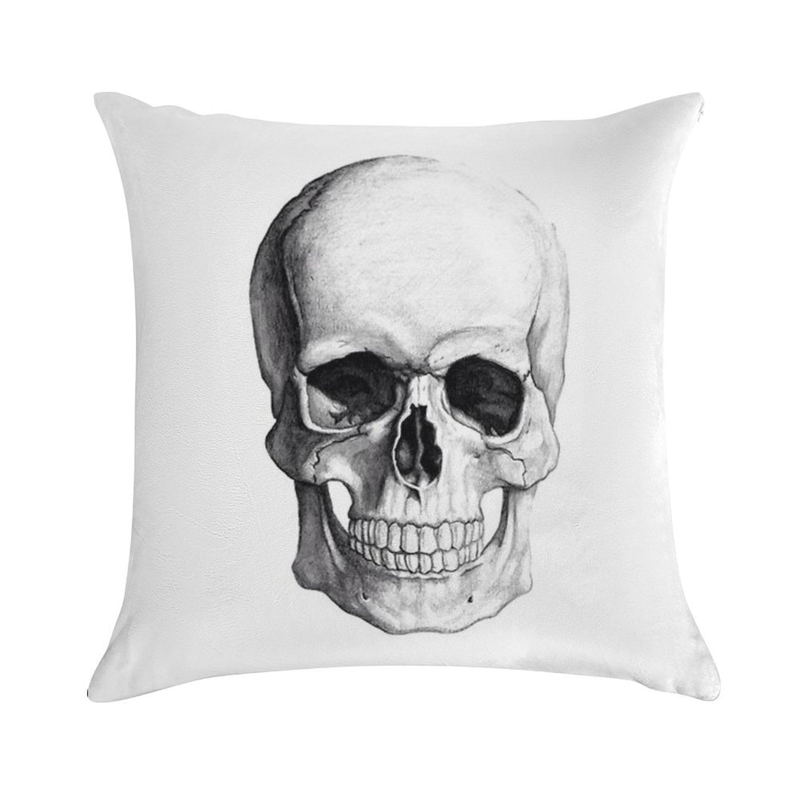 Skull Soft Easy Maintenance Throw Pillow
