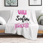 Little Sofia Princess Gift-ready Throw Blanket