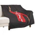 Cristiano Ronaldo MUFC Durable Throw Blanket