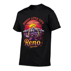 Vintage Reno Nevada Sunset Skyline Cityscape  Versatile T-Shirt