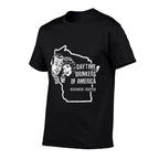 Wisconsin Day Drinking Beer Wine Drinker Alcohol Gift Comfortable T-Shirt