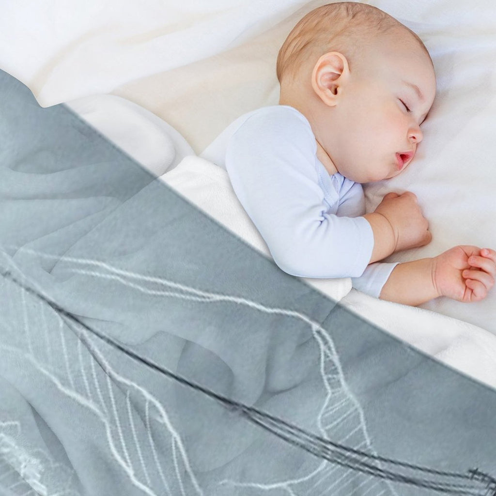 Toluca Lake - Silent Hill Fanart - Art by Eliott Sontot Eco-conscious Throw Blanket