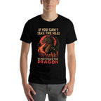 Dragon for Men And Women Mythical Dragon Distressed  Easy-care T-Shirt