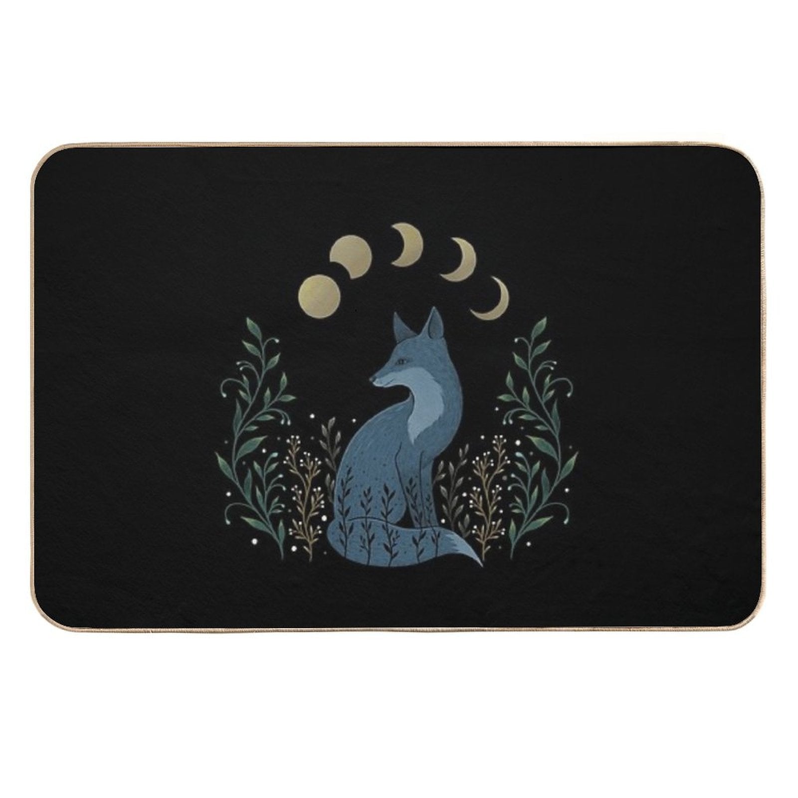 Fox on The Hill  Slip-Resistant Bath Mat