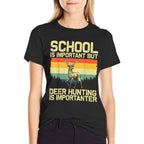 Deer Hunting Art For Kids Boys Wildlife Hunter Deer Hunting  Classic T-Shirt