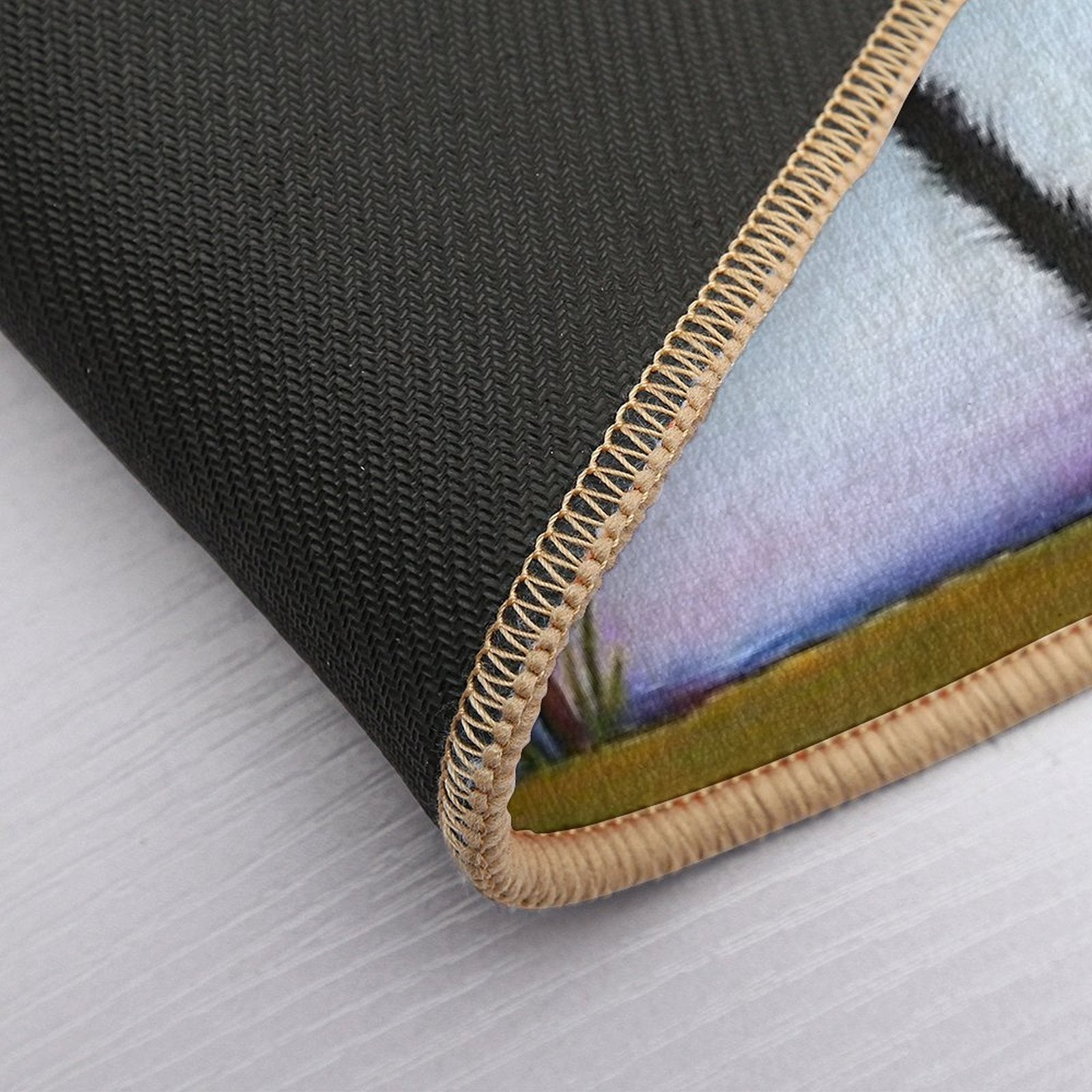 At The Edge of Reason  High-Traffic Bath Mat