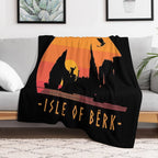 Isle of Berk ✅ Sustainable Throw Blanket