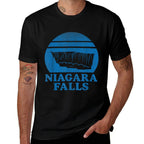 Niagara Falls Waterfall Retro Souvenir Tourist Gift  Moisture-wicking T-Shirt