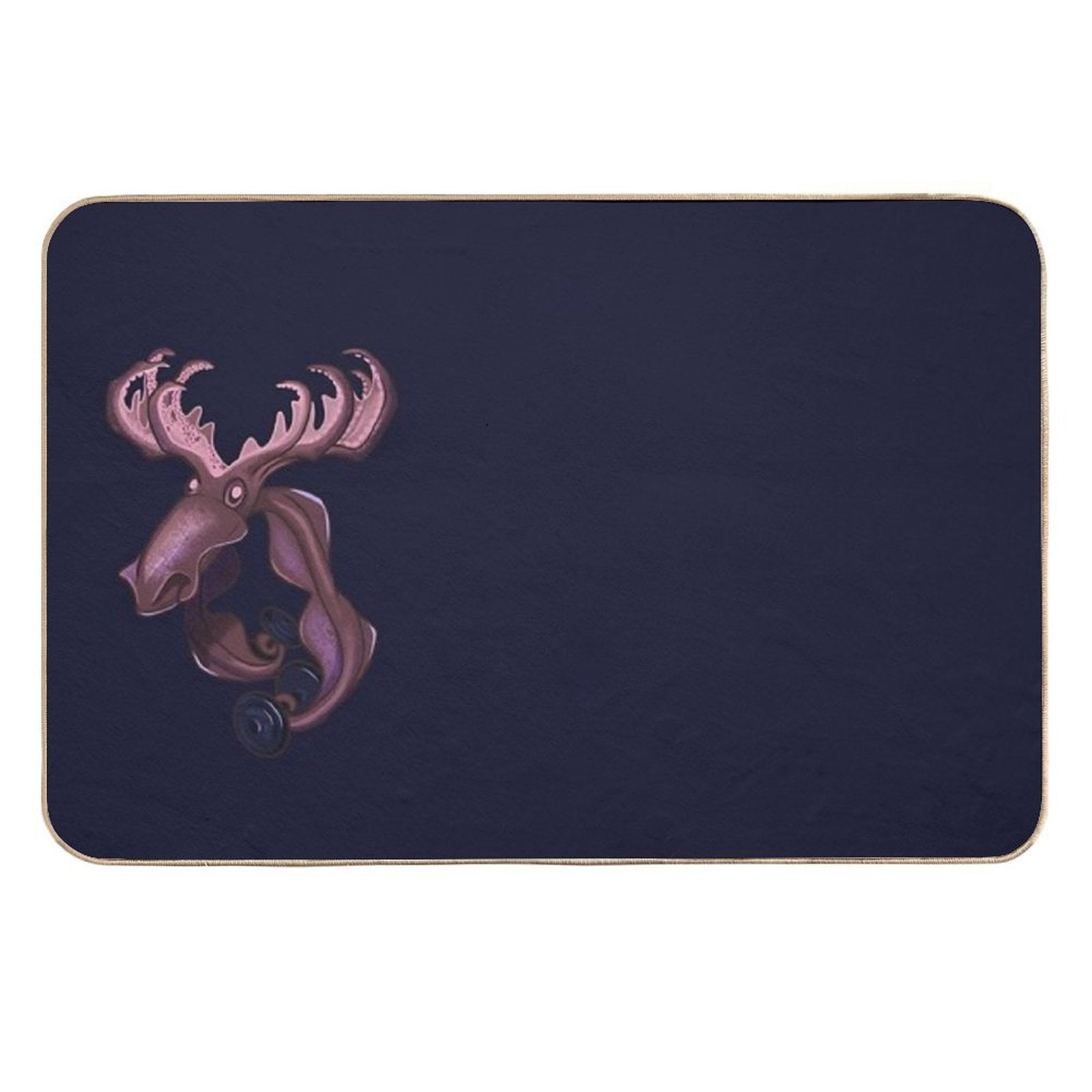 The Moosecless  Fade-Resistant Bath Mat