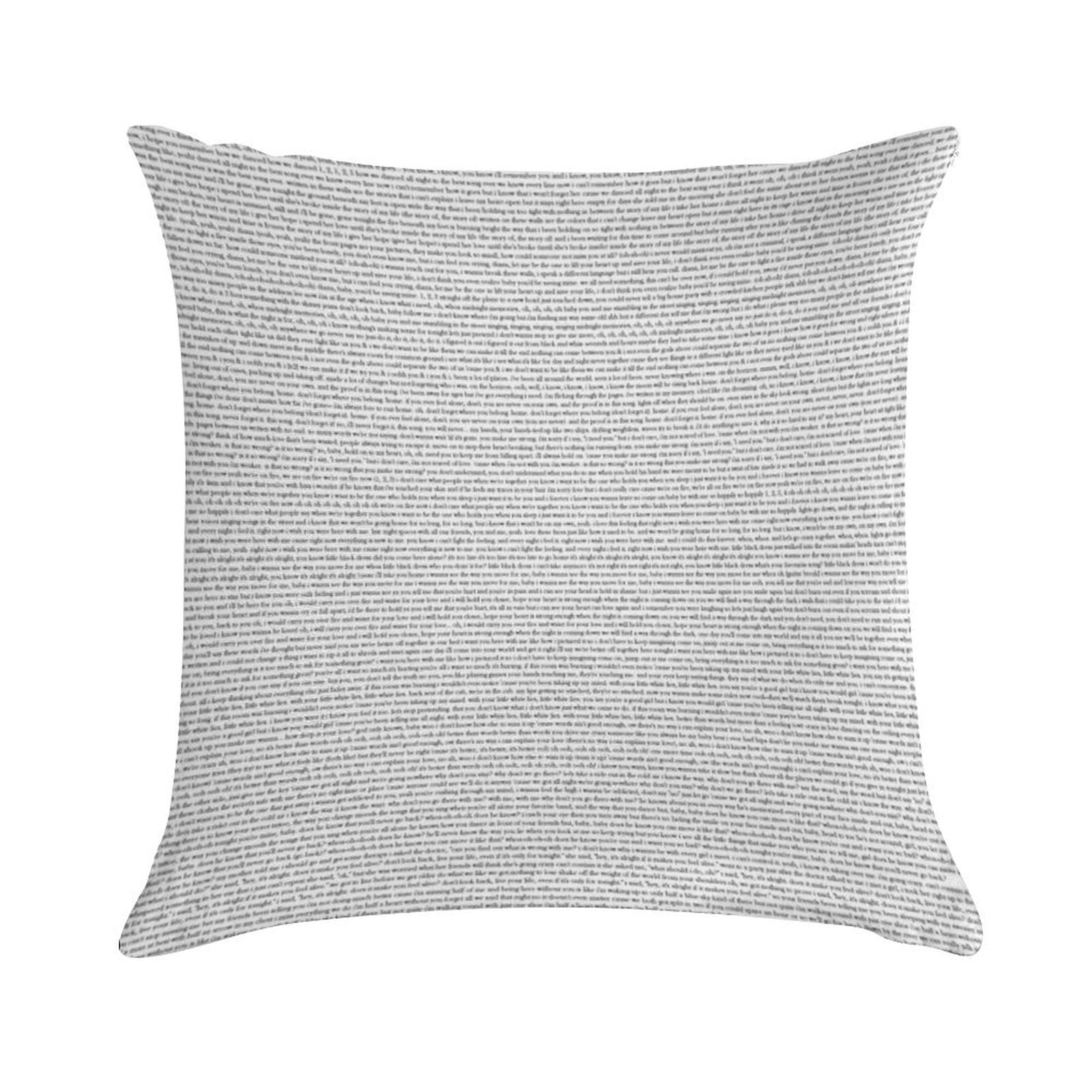 Every Lyric From Midnight Memories Soft Bedroom Essential Throw Pillow