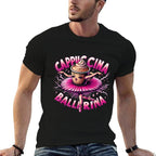 Cute Dance Cappuccino Ballerina Funny Coffee Meme Design  Quick-drying T-Shirt