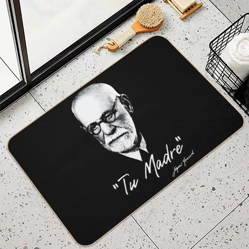 Sigmund Freud  Slip-Resistant Bath Mat