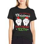 My Two Frontth Christmas  Slim-fit Cut T-Shirt