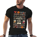 Its Not Hoarding If Its Vinyl Funny Vinyl Records Lover  Polyester Blend T-Shirt