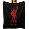 Red Liverpool LFC Bird Eco-conscious Throw Blanket
