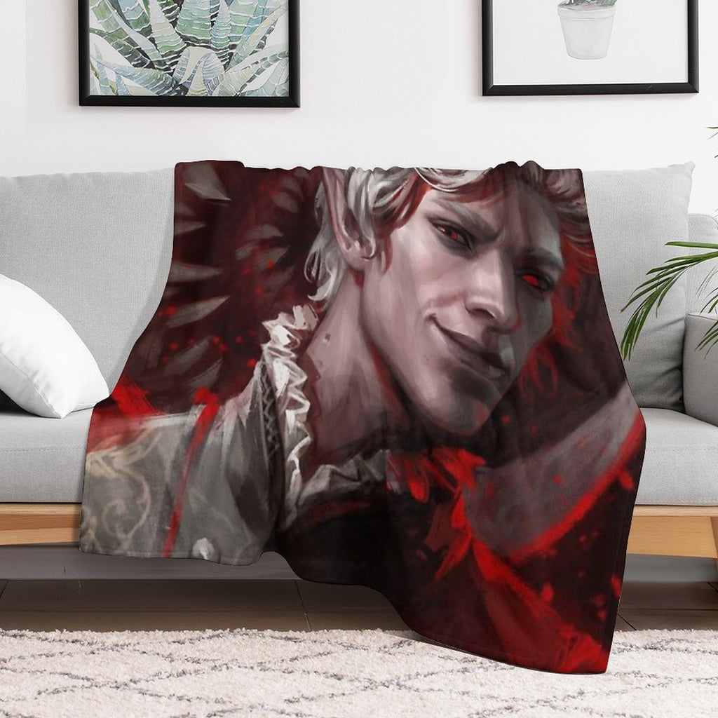Baldurs Gate 3 Astarion Multi-functional Throw Blanket