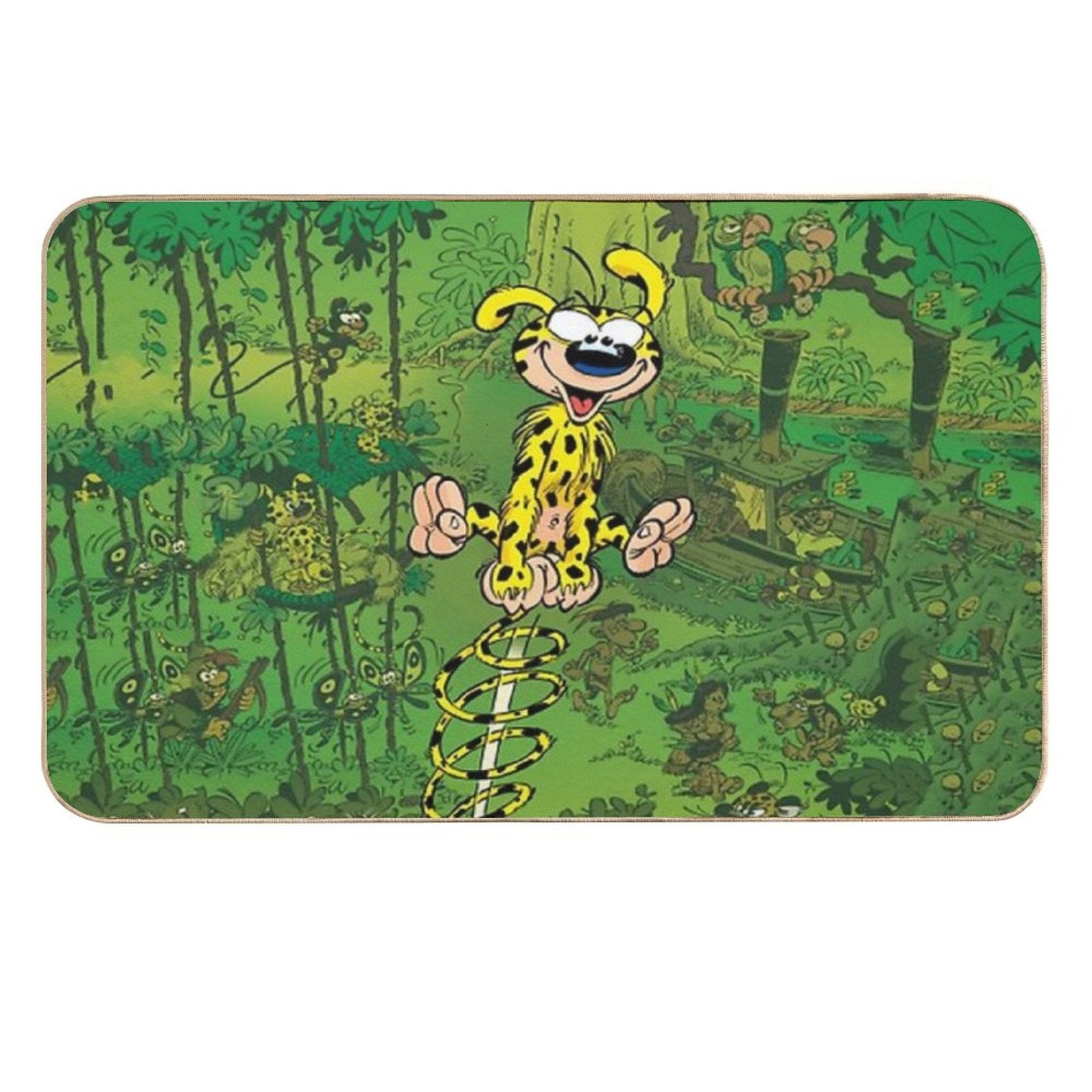 Marsupilami Spring Original  Odorless Bath Mat