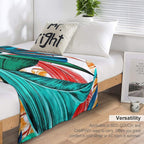 Fibers Digital Art Gift-ready Throw Blanket