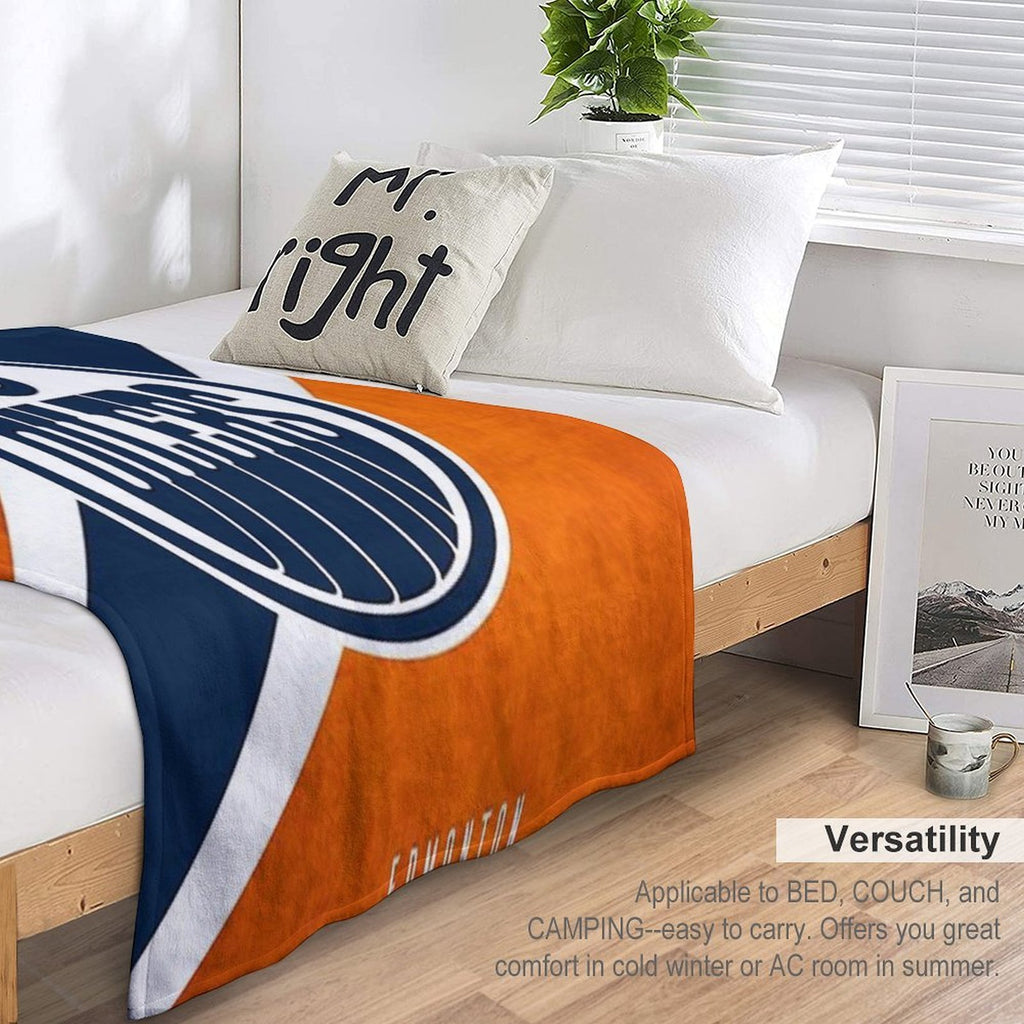 Oilers-City Premium Throw Blanket