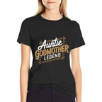 Auntie Godmother Legend Aunt God Mom  Moisture-wicking T-Shirt