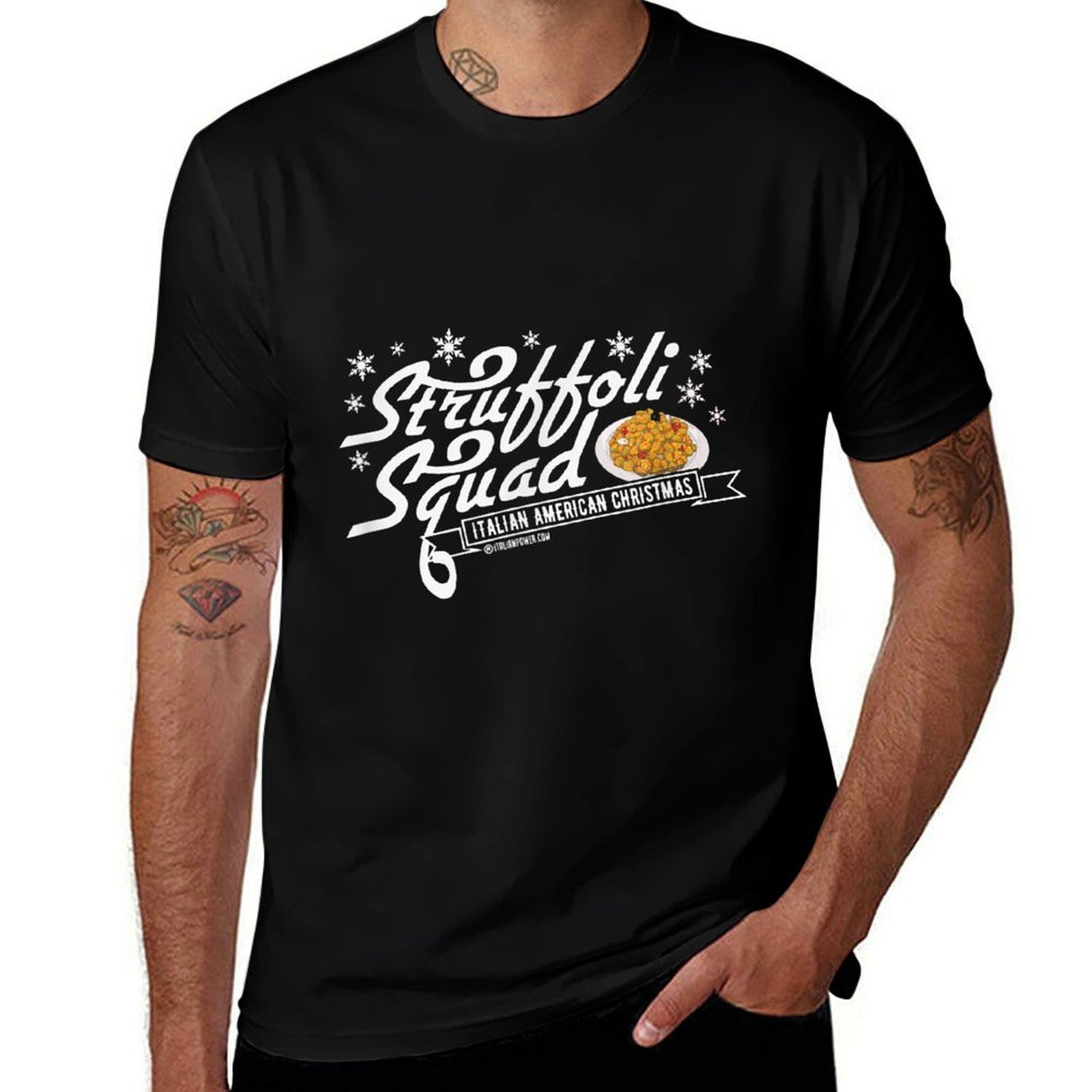 Struffoli Squad - Italian American Christmas Food  Moisture-wicking T-Shirt