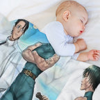 Maki & Yuta (JJK) Velvety-soft Throw Blanket