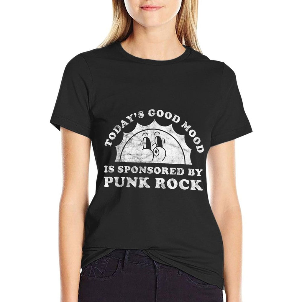 Funny Cute Retro Vintage Punk Rock  Relaxed-fit T-Shirt