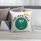 Golf 19th Hole Soft Luxury Feel Throw Pillow
