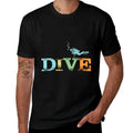 Scuba Diving T Shirt Funny Dive Lovers Gift  Fade-proof Color T-Shirt