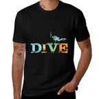 Scuba Diving T Shirt Funny Dive Lovers Gift  Fade-proof Color T-Shirt