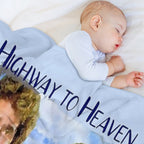 Highway to Heaven Machine-washable Throw Blanket