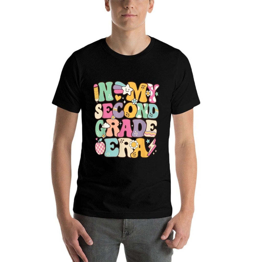 In My Second Grade Era Girl Back To School 2nd Grade Teacher  Graphic-printed T-Shirt