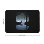 Calvin And Hobbs Vintage  Pet-Safe Bath Mat