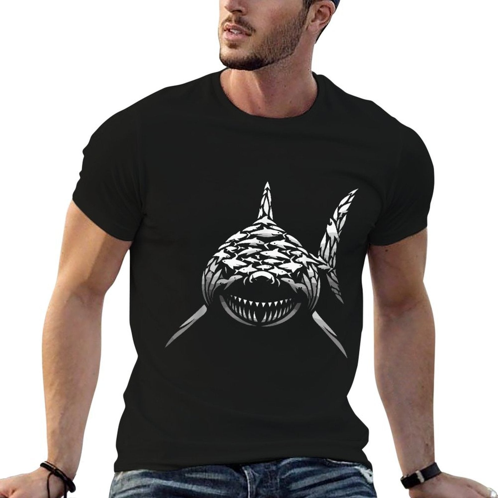Shark Marine Biology Animal Science Sharks Lover  Versatile T-Shirt