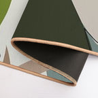 Summer Paradise Tropical Leavels  Long-Lasting Bath Mat