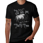 Do Not Pet The Fluffy Cows - Bison Buffalo Lover Wildlife  Rolled Sleeves T-Shirt