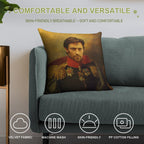 Hugh Jackman - Replaceface Soft Easy Maintenance Throw Pillow