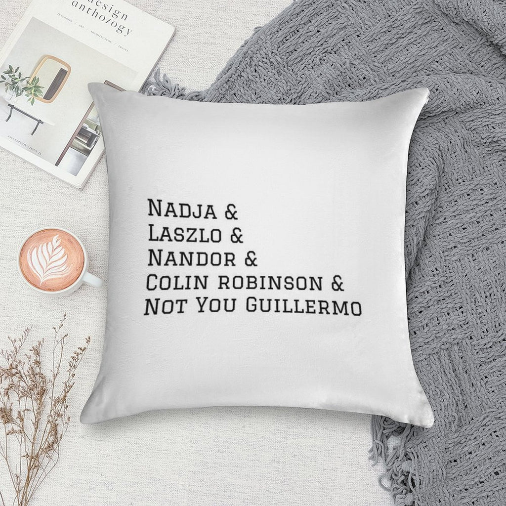What We Do in The Shadows Soft Bedroom Essential Throw Pillow