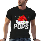 Pops Claus Funny Xmas Family Matching Grandpa Christmas  Lightweight T-Shirt